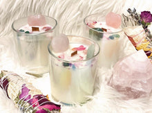 Load image into Gallery viewer, Loved AF • Healing AF • Abundant AF Intention Candle 6oz.