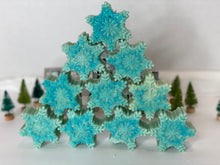 Load image into Gallery viewer, Light Blue Snow Flake Wax Melts