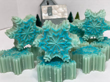 Load image into Gallery viewer, Light Blue Snow Flake Wax Melts