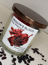 Load image into Gallery viewer, Dragon’s Blood 9oz Candle - Divine Masculine Energy Candle Collection