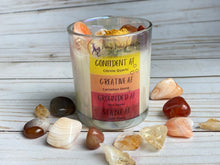 Load image into Gallery viewer, Confident AF, Creative AF, Grounding AF, Stable AF 6oz Intention Candle