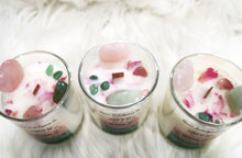 Load image into Gallery viewer, Loved AF • Healing AF • Abundant AF Intention Candle 6oz.