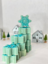 Load image into Gallery viewer, Light Blue Snow Flake Wax Melts