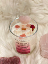 Load image into Gallery viewer, I am loved, I am Kind, I am Beautiful Intention Candle 6oz.