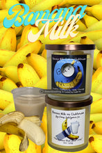 Load image into Gallery viewer, Banana Milk Scented Candle 9oz.