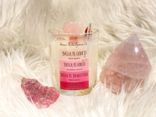Load image into Gallery viewer, I am loved, I am Kind, I am Beautiful Intention Candle 6oz.