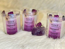 Load image into Gallery viewer, Intuitive AF Enlightened AF Peaceful AF Intention Candle 6oz.