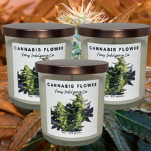 Load image into Gallery viewer, Cannabis Flower - Divine Masculine Energy Candle Collection 9oz.
