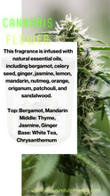 Load image into Gallery viewer, Cannabis Flower - Divine Masculine Energy Candle Collection 9oz.
