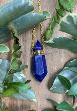 Load image into Gallery viewer, Lapis Lazuli Potion Bottle Necklace
