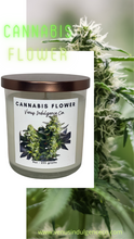 Load image into Gallery viewer, Cannabis Flower - Divine Masculine Energy Candle Collection 9oz.
