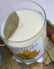 Load image into Gallery viewer, Tobacco and Bay Leaf 9oz Candle
